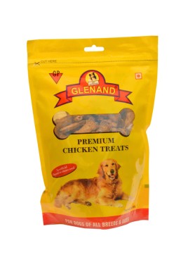 Glenand Premium Chicken Treats For Dog Chicken Biscuits 500g